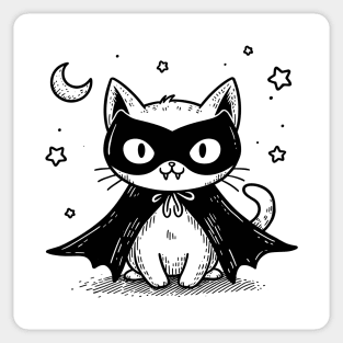 vampire cat Sticker